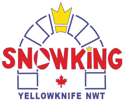 The Snowking Winter Festival's logo